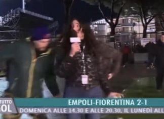 Molestie alla cronista in diretta tv, sono due i tifosi identificati e denunciati greta beccaglia empoli