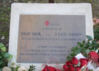 Strage di Piazza Dalmazia a Firenze, commemorazione per Samb Modou e Mor Diop