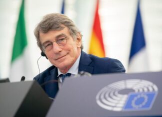 Il Parlamento europeo rende omaggio alla memoria del presidente David Sassoli in seduta plenaria a Strasburgo David Sassoli