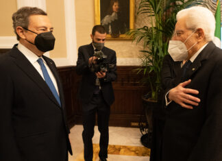Mattarella e Draghi a Firenze per il vertice sul Mediterraneo con vescovi e sindaci Sergio Mattarella Mario Draghi