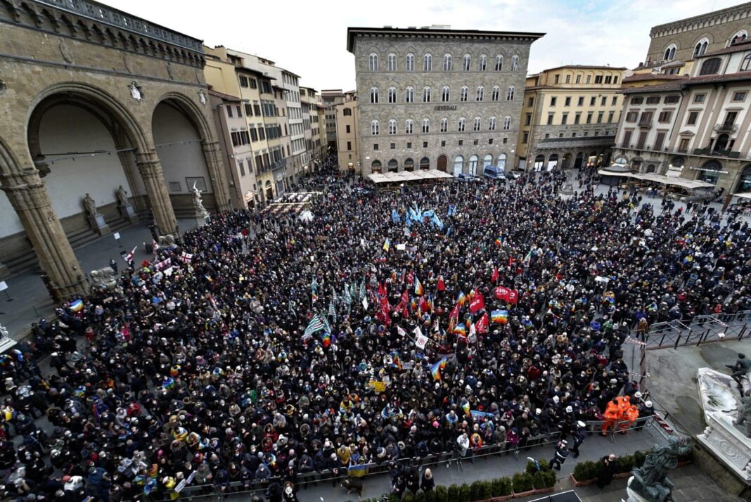 Firenze manifestazione pace
