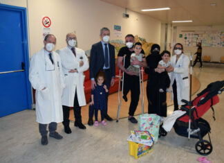 Il piccolo Mustafa operato a Siena. “Intervento complesso, il bambino sta bene” soccorsi Mustafa