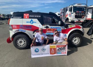 Sinibaldi, il pilota di Piombino finisher di Dakar 2022 festeggiato a Livorno Sinibaldi Racing