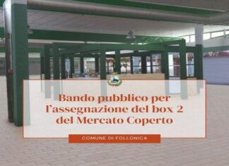 Follonica, bando pubblico per l’assegnazione di un box del Mercato Coperto Comune di Follonica bando pubblico mercato coperto