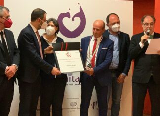 Vinitaly 2022, Antonio Arrighi benemerito della vitivinicoltura