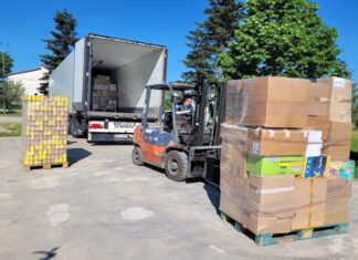 Ucraina, partito da Arezzo il quinto tir di aiuti