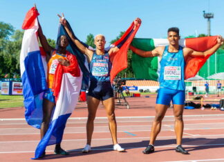 Grosseto, Sasha Zhoya al meeting di atletica Zhoya atletica sport