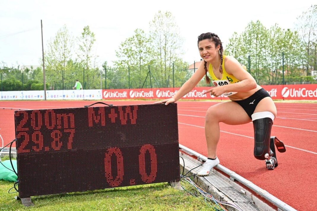 Ambra Sabatini paralimpiadi sport atletica