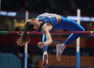 Castiglione Meeting, l’ucraina Gerashchenko nel salto in alto Vallorti atletica salto in alto