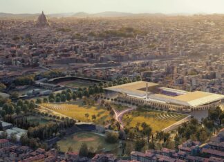 Ecco il nuovo stadio Artemio Franchi di Firenze