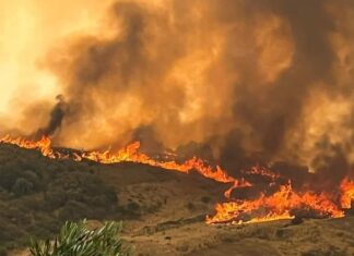 Incendio in Maremma. Evacuata Cinigiano assediata dalle fiamme
