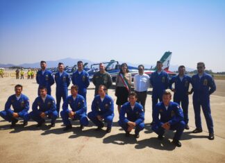Marina di Massa, tornano a volare le Frecce Tricolori