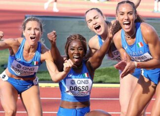 Super Bongiorni: finale mondiale e record italiano 4×100