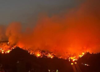Versilia in fiamme: evacuate decine di persone