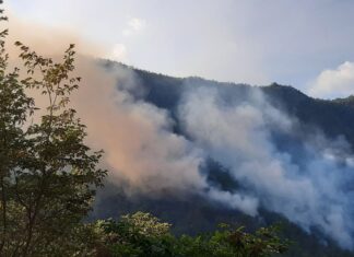 Incendio a Bagni di Lucca, oltre 50 squadre impegnate