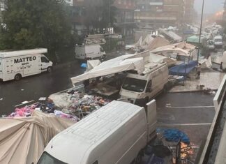 Bufera a Livorno, Firenze, Lucca. Paura a Rosignano. Tromba d’aria a Carrara