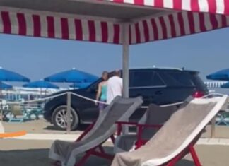 Forte dei Marmi bis: un’altra auto piomba in spiaggia