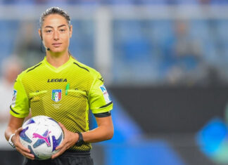 Livorno, il debutto in A di Maria Sole Ferrieri Caputi ‘quarto uomo’