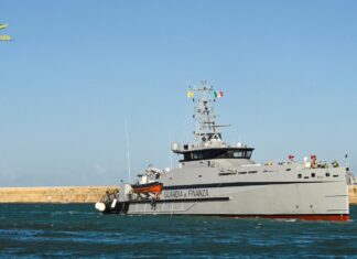 Livorno, nuovo pattugliatore della flotta GdF in porto