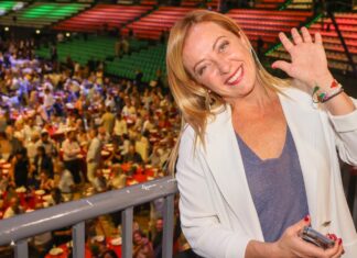 Giorgia Meloni a Firenze: “In Toscana non ci sono più roccaforti di sinistra”