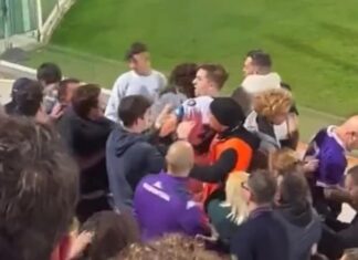 Fiorentina – Inter, aggredito tifoso nerazzurro: “Buttalo di sotto”