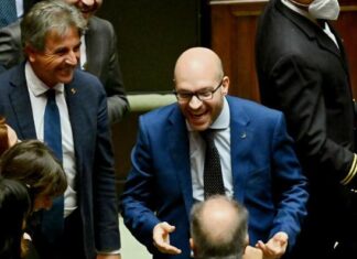 Lorenzo Fontana, Lega, è il presidente della Camera