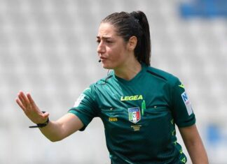 Fiorentina – Torino, Maria Sole Ferrieri Caputi quarto uomo L'arbitro livornese Maria Sole Ferrieri Caputi quarto uomo in Coppa Italia per Fiorentina - Torino