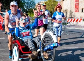 Da Pisa alla maratona di New York con la bandiera dell’inclusione