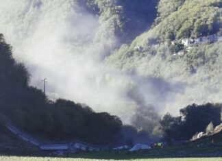 Vagli Sotto, demolito Ponte della Tambura progettato da Morandi
