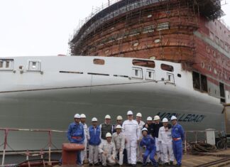 Arriva Moby Legacy. Il traghetto più grande del mondo per Livorno – Olbia La gemella di Moby Fantasy varata in Cina. In arrivo nei prossimi mesi nei mari italiani