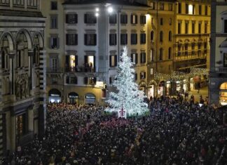 Firenze accende il Natale. Installazioni, musica, eventi Il sindaco Dario Nardella ha dato ufficialmente il via alle iniziative natalizie a Firenze