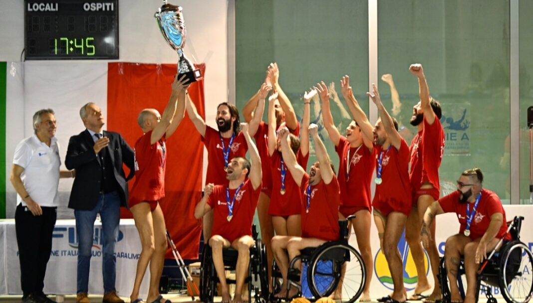 La Rari Nantes Florentia vincitrice della Supercoppa italiana di pallanuoto paralimpica