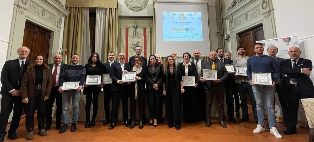 Cerimonia di consegna del Premio di Innovazione Toscana 'Amerigo Vespucci'