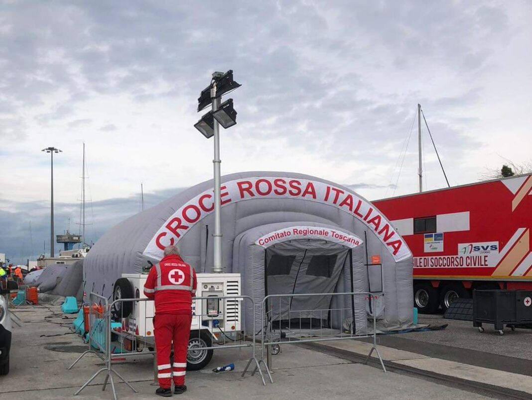 Colonna mobile Regione Toscana al lavoro con Comune e Prefettura per prima accoglienza nel porto di Livorno