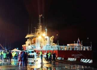 Arrivata a Livorno Life Support Emergency con 142 migranti Life Support Emergency