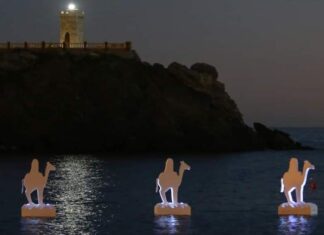 A Piombino festività con il Presepe del Mare Il Presepe del Mare a Piombino