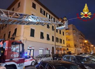 Numerosi interventi dei Vigili del Fuoco a causa del forte vento Numerosi interventi dei Vigili del Fuoco a causa del forte vento