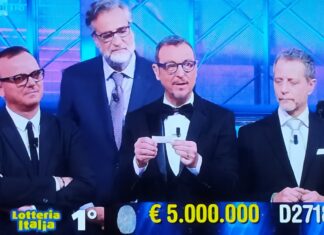 Lotteria Italia: 50mila euro a Monte San Savino, 20mila a Piombino I biglietti milionari della Lotteria Italia annunciati da Amadues a 'I soliti Ignoti'