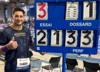 Fabbri getta il peso a 21.33 e stacca il pass per gli Europei Leonardo Fabbri