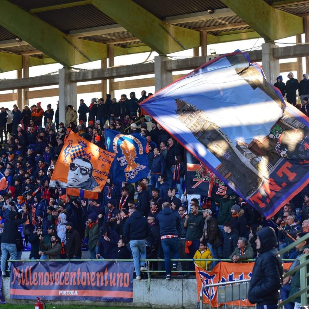 Stadio Melani di Pistoia a porte chiuse per il derby Pistoiese - Prato