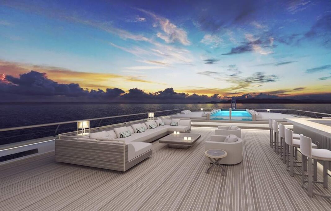 Giorgio Armani mega yacht