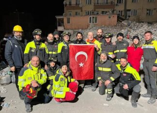 Terremoto in Turchia, rientrati i vigili del fuoco toscani Terremoto in Turchia vigili del fuoco