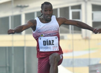 Il triplista livornese Diaz cittadino italiano per meriti sportivi Andy Diaz