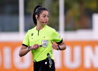 Maria Sole Ferrieri Caputi, storico esordio: dirige Germania – Perù Maria Sole Ferrieri Caputi