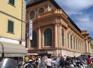 Allarme bomba al mercato centrale di Livorno Mercato centrale Livorno