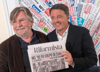 Matteo Renzi nuovo direttore del quotidiano Il Riformista Renzi Sansonetti