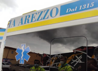 Scontro mortale tra auto ad Arezzo. Famiglia distrutta Misericordia Arezzo