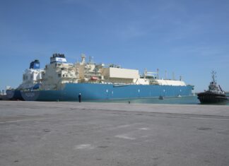 Rigassificatore Piombino, trasbordo Eni in Golar Tundra metaniera Golar Tundra