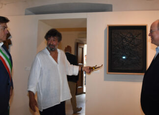 Alberto di Monaco a Pietrasanta. Arrivo in elicottero Alberto di Monaco a Pietrasanta. Arrivo in elicottero