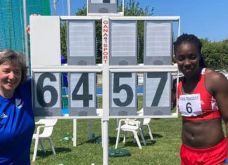 Daisy Osakue record. A Pietrasanta il disco vola a 64.57 Daisy Osakue record. A Pietrasanta il disco vola a 64.57